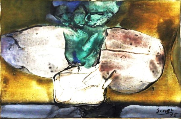 Antonio Suarez – «Rocas esculturales» pintura oleo y materia sobre lienzo, enmarcado - Top Alimentos en Oferta – Envío Gratis por Tiempo Reducido