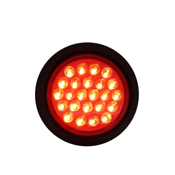 Faro Posterior 4" 24 Led Aro Jebe 12V 24V Rojo 1007E - Equipa Tu Caja de Herramientas – Rebajas en Manuales y Eléctricas