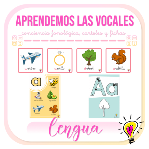 Aprendemos las Vocales | Conciencia Fonológica y Lectoescritura - Juegos y Juguetes para Despertar la Imaginación de los Pequeños