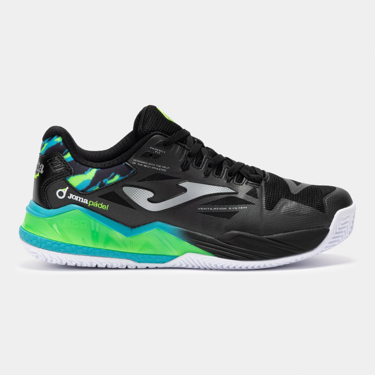 ZAPATILLAS JOMA SPIN MEN 2508 NEGRO / TURQUESA - Tu tienda de zapatos, ropa y bolsos con ofertas y envío gratis ZAPATILLAS JOMA SPIN MEN 2508 NEGRO / TURQUESA - Tu tienda de zapatos, ropa y bolsos con ofertas y envío gratis