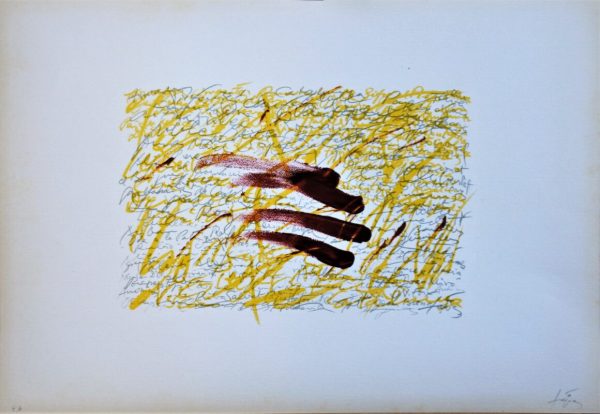 Antoni Tapies – «Senyera» litografia - Top Alimentos en Oferta – Envío Gratis por Tiempo Reducido