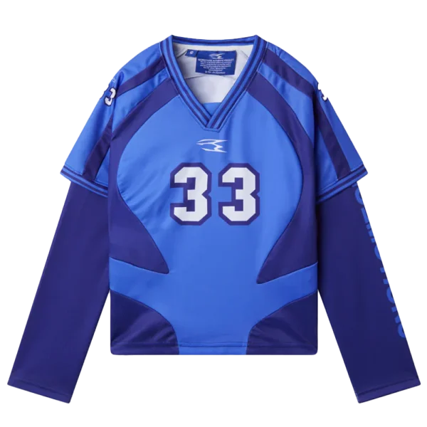 Noemotions Long Sleeve Jersey Blue - Complementa tu estilo – Ofertas por tiempo limitado