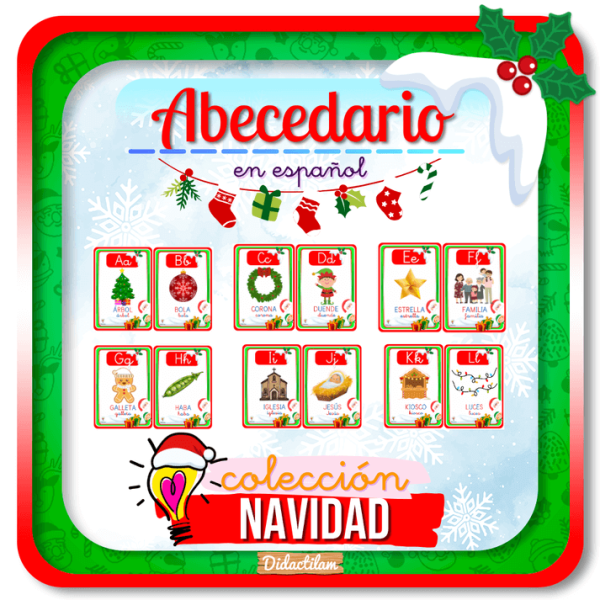 Abecedario en español | Navidad - Juegos y Juguetes para Despertar la Imaginación de los Pequeños