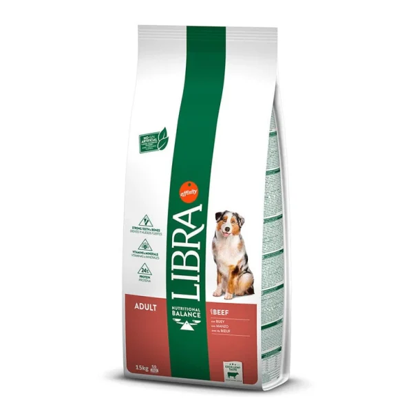 Libra Adult Buey pienso para perros - Amigos Animal – Creando la mejor vida para tu mascota