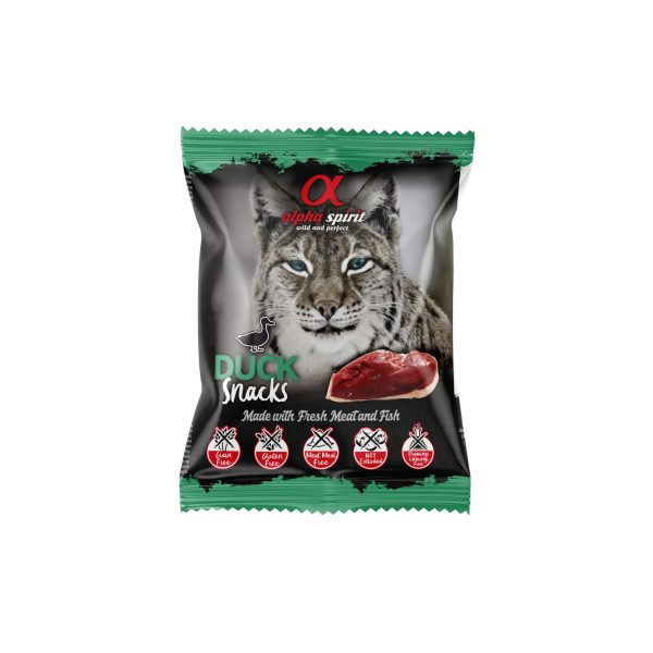ALPHA SPIRIT Snack de PATO 50g - Animalia-Pro | Cuidado profesional para tu mascota – Envío gratis desde 40€