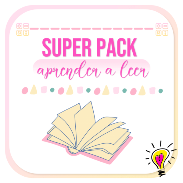 Super Pack Aprender a Leer - Juegos y Juguetes para Despertar la Imaginación de los Pequeños