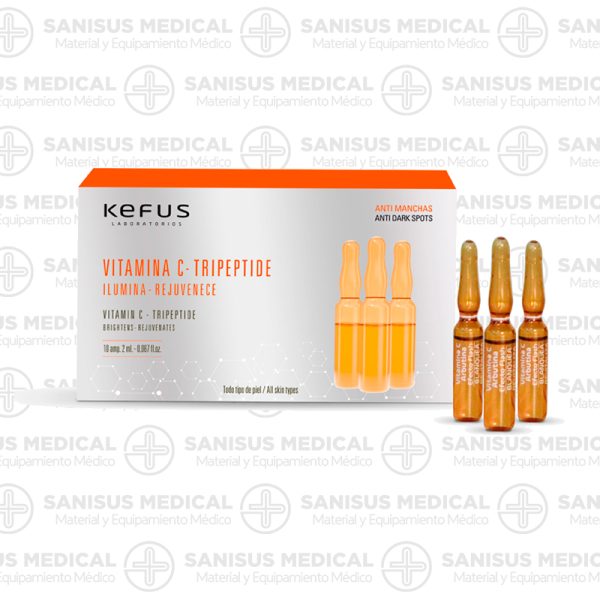 Ampollas faciales vitamina C luminosidad Kefus 10 uds - Animalia-Pro | Cuidado profesional para tu mascota – Envío gratis desde 40€