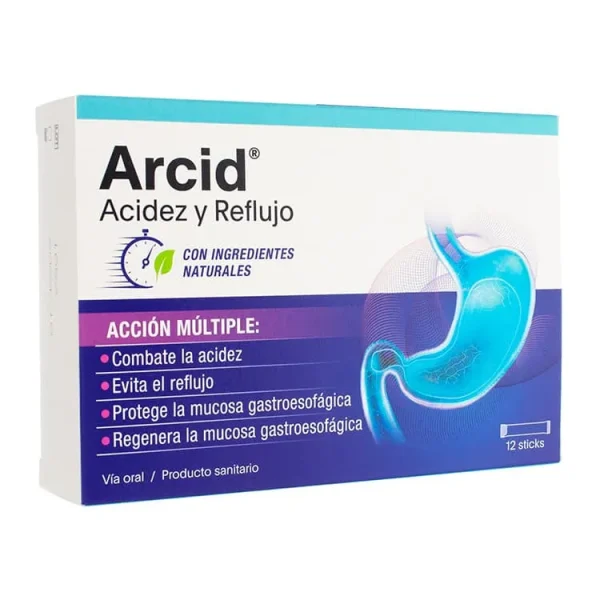 Arcid Acidez y Reflujo, 12 Sticks - Top Alimentos en Oferta – Envío Gratis por Tiempo Reducido