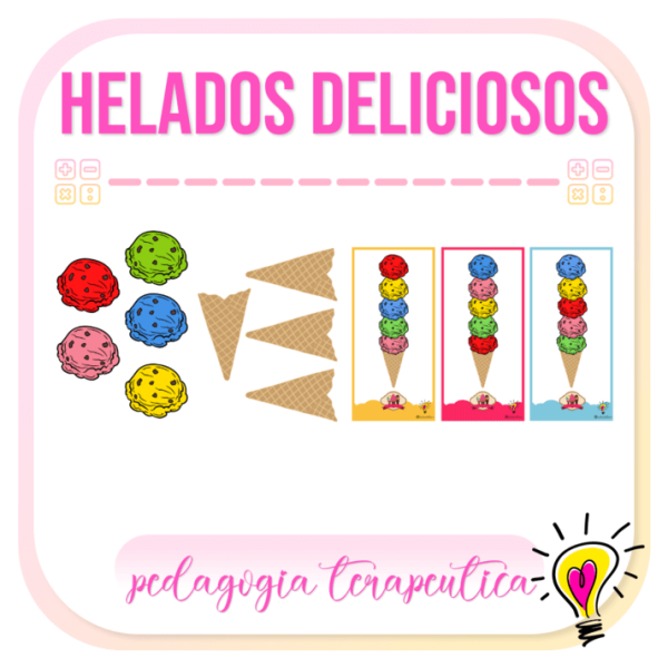 Helados Deliciosos - Juegos y Juguetes para Despertar la Imaginación de los Pequeños