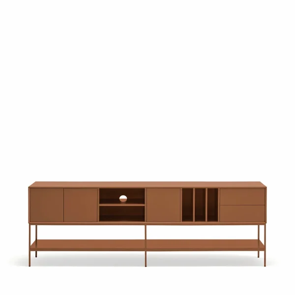 Mueble TV Platt Teulat - 220 cm 3 puertas 2 cajones - Ideas de Regalos Sostenibles: Juguetes de Madera y Bazar Ecológico