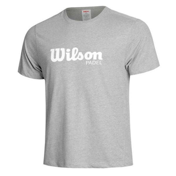 CAMISETA WILSON PADEL GRAPHIC TEE GRIS / BLANCO - Tu tienda de zapatos, ropa y bolsos con ofertas y envío gratis