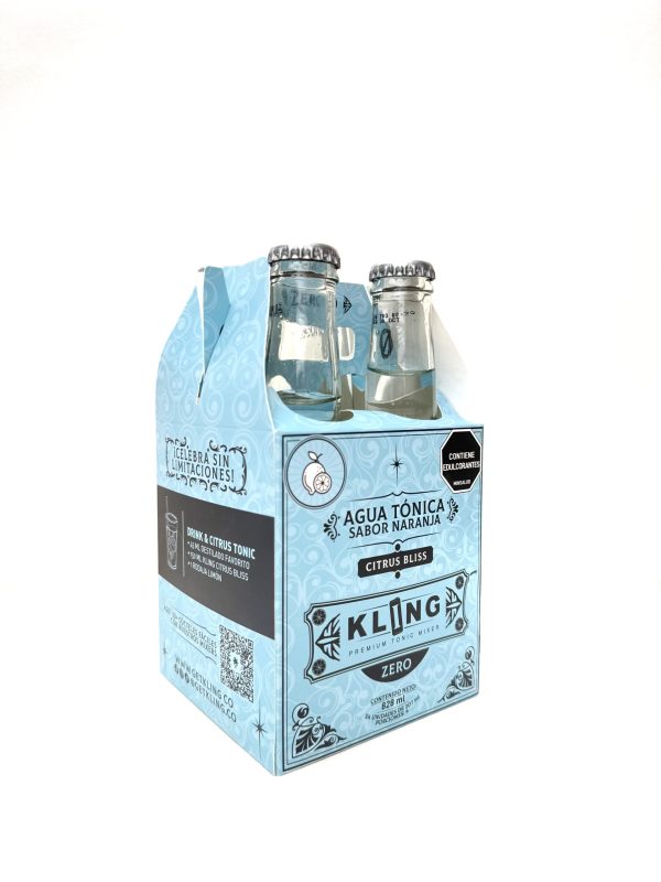 Tonic Water Kling Citrus Bliss 4 Und X 207ml - Productos Alimentarios Cuidadosamente Elegidos – Envío Gratuito 35€+