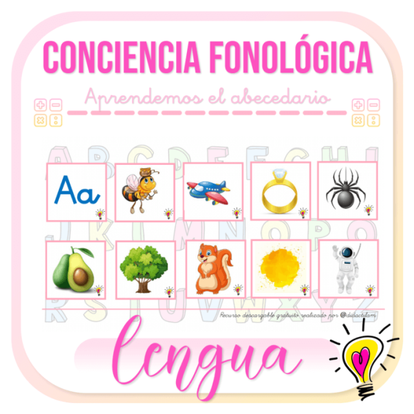 Abecedario | Conciencia Fonológica - Juegos y Juguetes para Despertar la Imaginación de los Pequeños