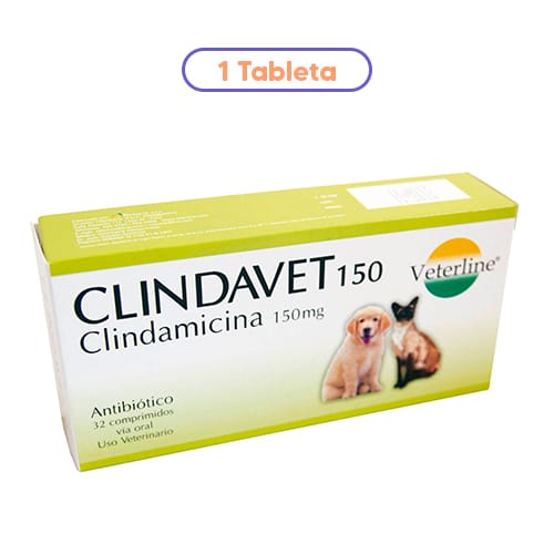 Antibiótico Clindavet Clindamicina 150mg 1 Tableta - Gran selección de alimentos en oferta – Envío gratis en pedidos superiores a 35€