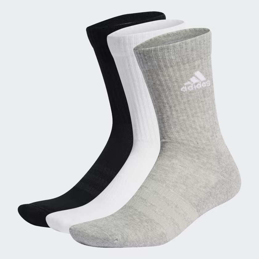 CALCETINES ADIDAS CLASSIC CUSHIONED GRIS / BLANCO / NEGRO PACK DE 3 PARES - Tu tienda de zapatos, ropa y bolsos con ofertas y envío gratis CALCETINES ADIDAS CLASSIC CUSHIONED GRIS / BLANCO / NEGRO PACK DE 3 PARES - Tu tienda de zapatos, ropa y bolsos con ofertas y envío gratis