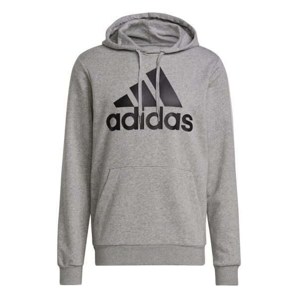SUDADERA ADIDAS AEROREADY ESSENTIALS MEDIUM GREY / BLACK - Tu tienda de zapatos, ropa y bolsos con ofertas y envío gratis