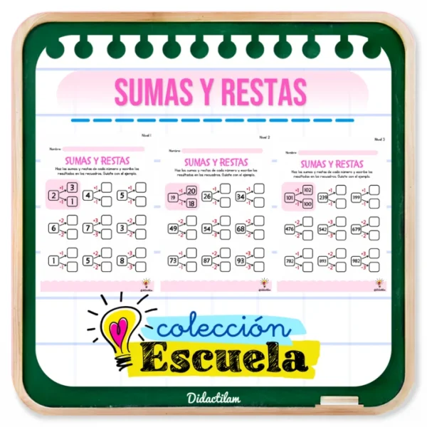 Sumas y Restas - Juegos y Juguetes para Despertar la Imaginación de los Pequeños