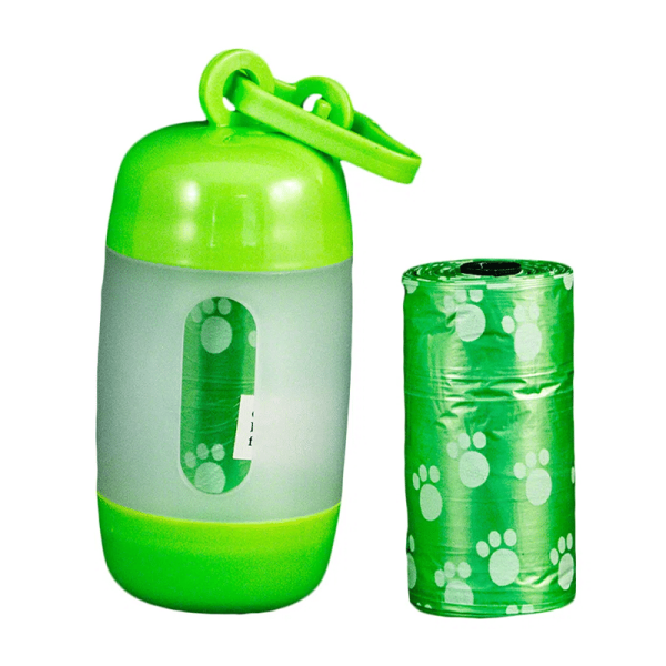 Dispensador de bolsas Verde para desechos – Pawise - Tu Mundo Pet – Descuentos en Juguetes, Camas y Accesorios