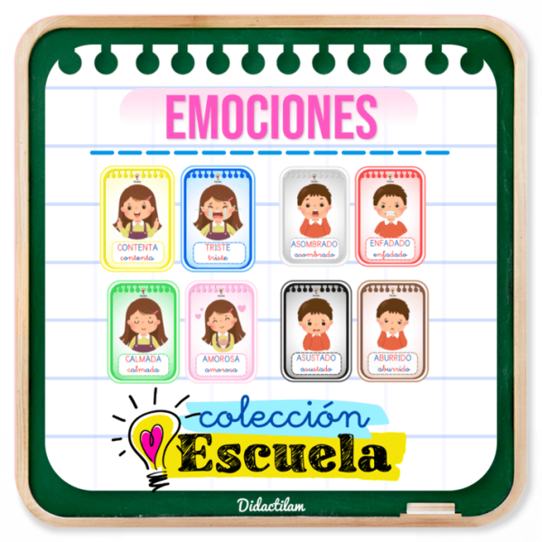 Emociones Colección Escuela 2024/2025 - Juegos y Juguetes para Despertar la Imaginación de los Pequeños