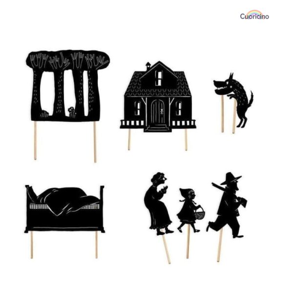 JUEGO DE SOMBRAS «Caperucita Roja» y «Tres Cerditos» Pequeñas Maravillas - Tienda Infantil Online – Bebés, Juguetes, Ropa y Artículos Esenciales