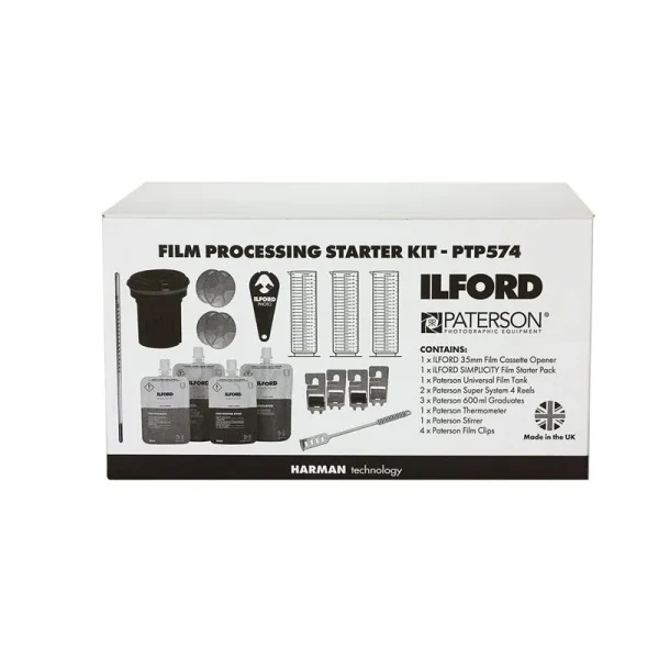 Ilford-Paterson kit de iniciación de revelado de película en ByN - Todo en Uno: Accesorios, Electrónica y Belleza