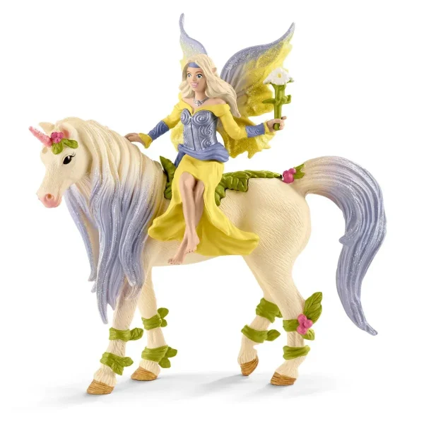 Hada Sera con unicornio florido - Todo en Uno: Accesorios, Electrónica y Belleza