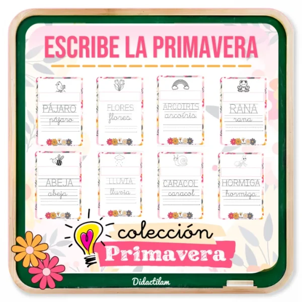Escribe la primavera - Juegos y Juguetes para Despertar la Imaginación de los Pequeños