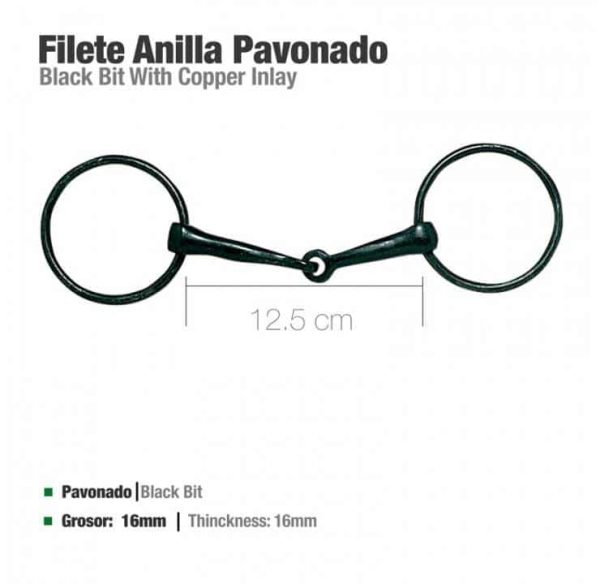 FILETE ANILLA PAVONADO 25216U1 12.5cm - Deporte y Outdoor al Mejor Precio del Mercado