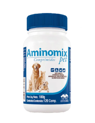 AMINOMIX PET COMPRIMIDOS - Animalia-Pro | Cuidado profesional para tu mascota – Envío gratis desde 40€ AMINOMIX PET COMPRIMIDOS - Animalia-Pro | Cuidado profesional para tu mascota – Envío gratis desde 40€