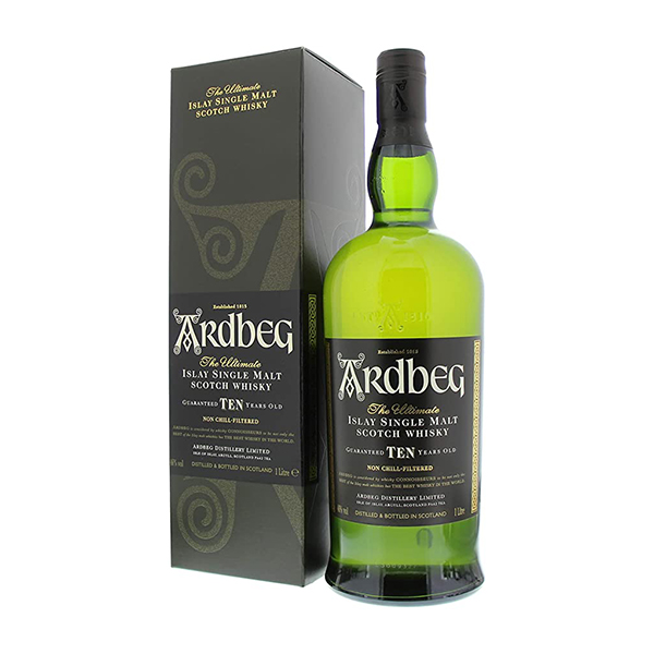 Ardbeg An OA Single Malt 10 Años 1L – Estuche - Gran selección de alimentos en oferta – Envío gratis en pedidos superiores a 35€