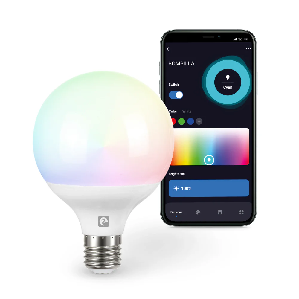 Bombilla Wifi Globo G95 Rgb-Cct Regulable E27 - Ideas de Regalos Sostenibles: Juguetes de Madera y Bazar Ecológico Bombilla Wifi Globo G95 Rgb-Cct Regulable E27 - Ideas de Regalos Sostenibles: Juguetes de Madera y Bazar Ecológico