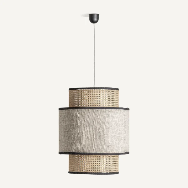 LÁMPARA DE COLGAR GLESSE Fabricado en ratán - Ideas de Regalos Sostenibles: Juguetes de Madera y Bazar Ecológico