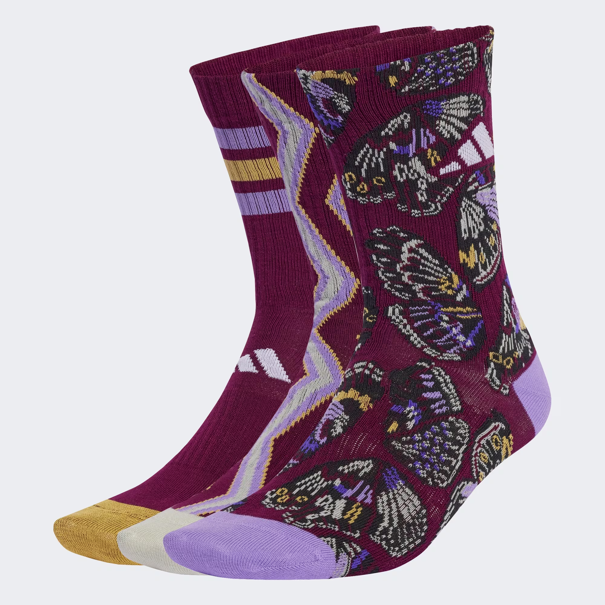 CALCETINES ADIDAS X FARM RIO AMAZON RED / MULTICOLOR PACK X3 - Tu tienda de zapatos, ropa y bolsos con ofertas y envío gratis