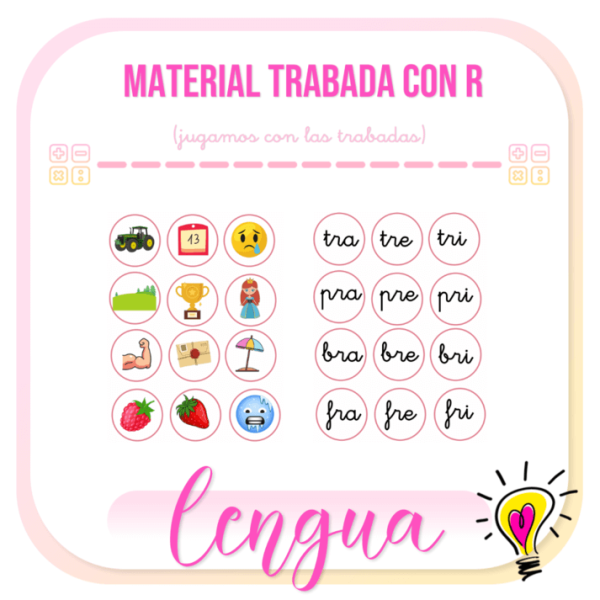 Material Trabadas con R - Juegos y Juguetes para Despertar la Imaginación de los Pequeños