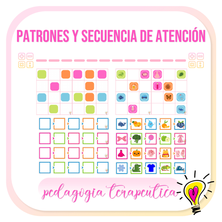Patrones y Secuencias de Atención - Juegos y Juguetes para Despertar la Imaginación de los Pequeños Patrones y Secuencias de Atención - Juegos y Juguetes para Despertar la Imaginación de los Pequeños