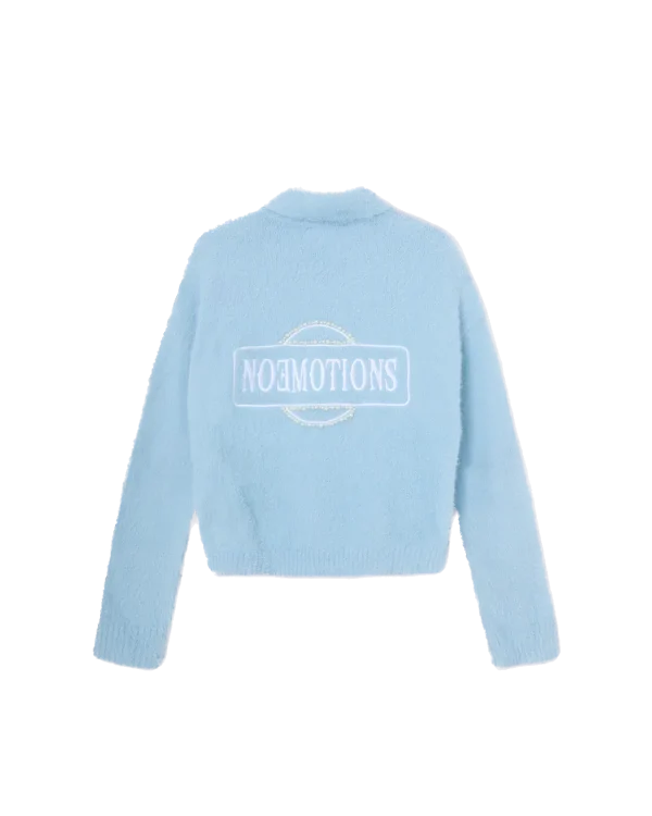 Noemotions Mohair Polo Baby Blue - Complementa tu estilo – Ofertas por tiempo limitado