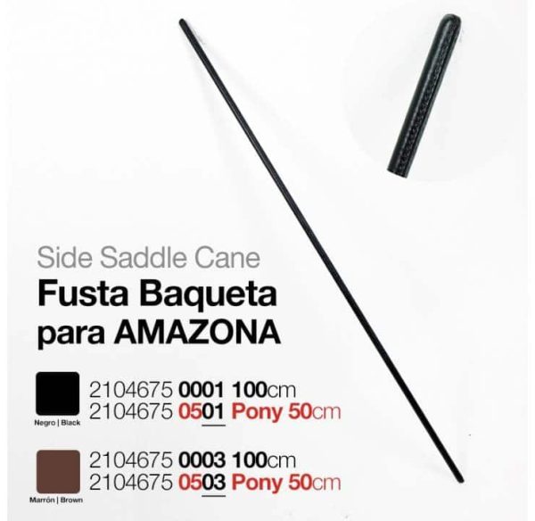 FUSTA BAQUETA PARA AMAZONA - Deporte y Outdoor al Mejor Precio del Mercado