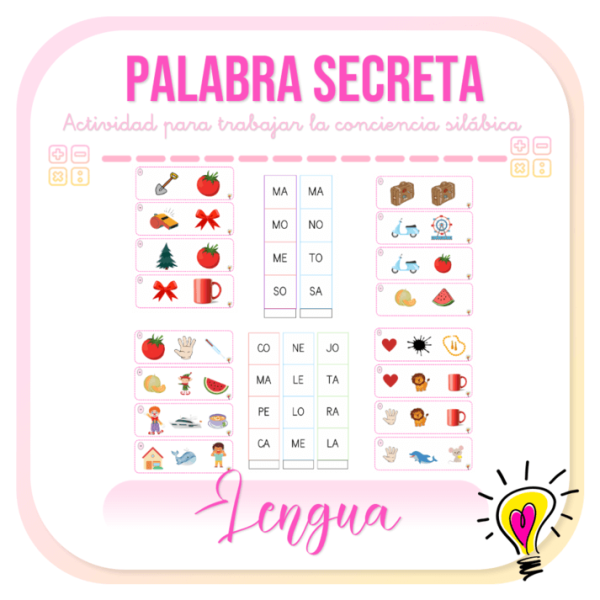 Palabra Secreta - Juegos y Juguetes para Despertar la Imaginación de los Pequeños