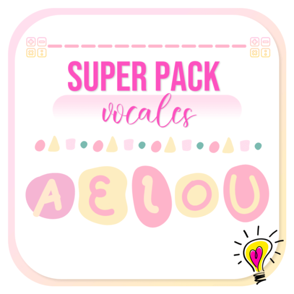 Super Pack Vocales - Juegos y Juguetes para Despertar la Imaginación de los Pequeños