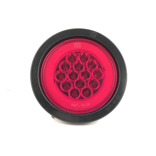 Faro Posterior 4" Ojo De Angel Aro Jebe 12V 24V Rojo 1030E - Equipa Tu Caja de Herramientas – Rebajas en Manuales y Eléctricas