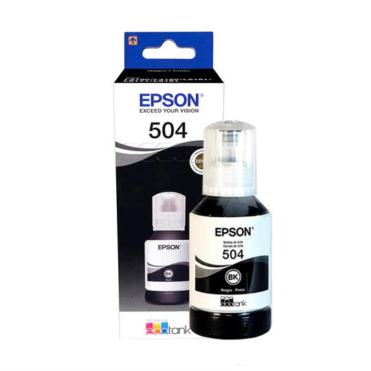 Tinta epson T504120 negra, rend. aprox 7,000 pags. - Juegos y Juguetes para Despertar la Imaginación de los Pequeños