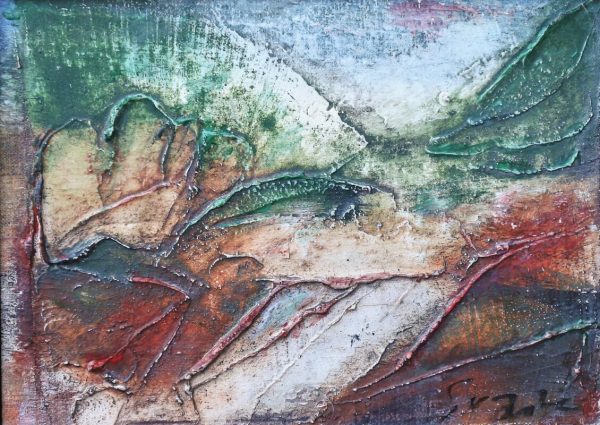 Antonio Suarez – «Cañada» pintura técnica mixta lienzo, enmarcado - Top Alimentos en Oferta – Envío Gratis por Tiempo Reducido