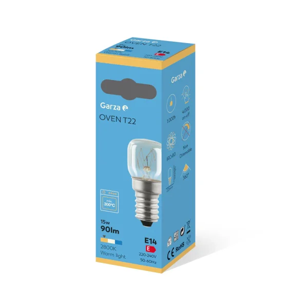 Bombilla Incandescente Horno T22 E14 - Ideas de Regalos Sostenibles: Juguetes de Madera y Bazar Ecológico