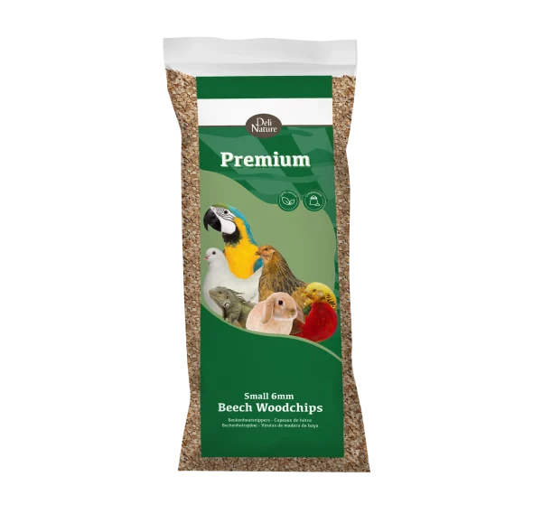 Virutas pequeñas de haya 6mm - Amigos Animal – Creando la mejor vida para tu mascota