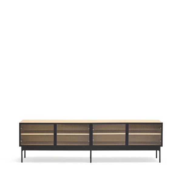 Mueble TV Blur Teulat - 180 cm roble natural - Ideas de Regalos Sostenibles: Juguetes de Madera y Bazar Ecológico
