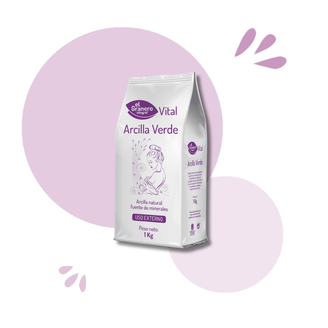Arcilla Verde KG Polvo El Granero - Gran selección de alimentos en oferta – Envío gratis en pedidos superiores a 35€ Arcilla Verde KG Polvo El Granero - Gran selección de alimentos en oferta – Envío gratis en pedidos superiores a 35€