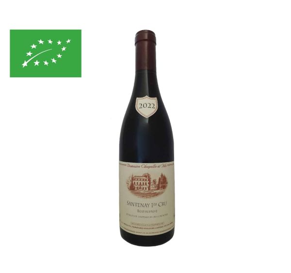 Domaine Chapelle « Beaurepaire » A.O.C. SANTENAY 1er CRU Rouge 2022 Bouteille 75cl - Vins sélectionnés – Goût et élégance | Livraison gratuite dès 50€