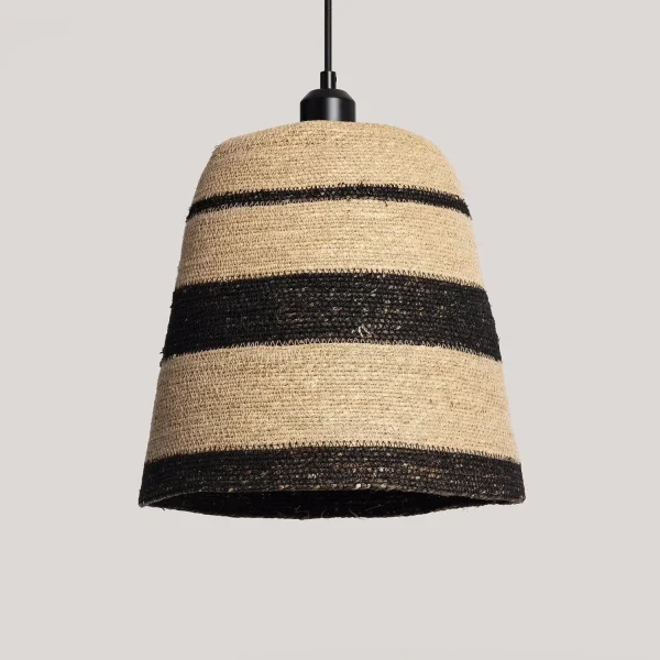 Lámpara Colgante Fibras Naturales Kavya ILUZZIA - Ideas de Regalos Sostenibles: Juguetes de Madera y Bazar Ecológico
