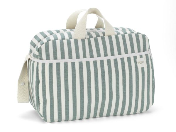 Bolso de Maternidad Rayas KOKU - Tu tienda especializada en bebés y maternidad online