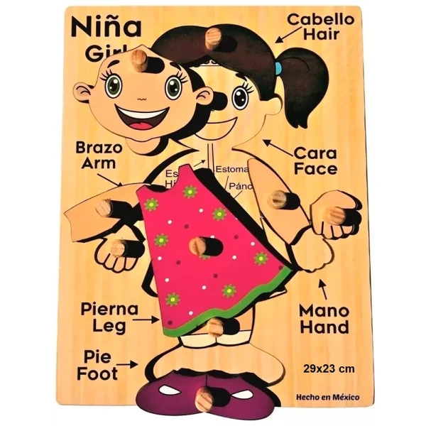 ROMPECABEZAS DE RESAQUE NIÑA - Juegos y Juguetes para Despertar la Imaginación de los Pequeños